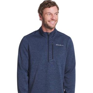 NWT Men’s Eddie Bauer Quarter Zip